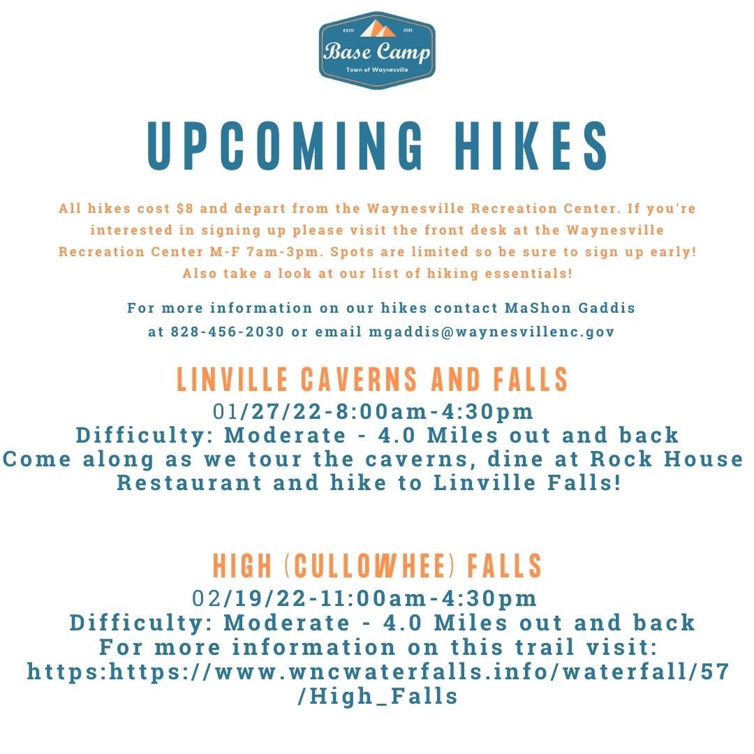 Upcoming Hikes