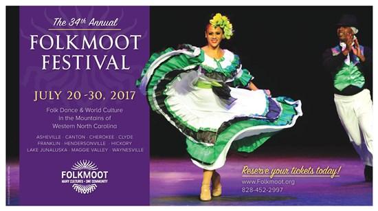 Folkmoot USA is North Carolina's official International Festival