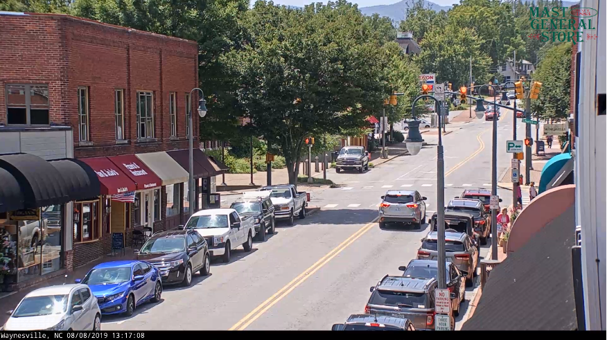 Downtown Waynesville NC Webcam