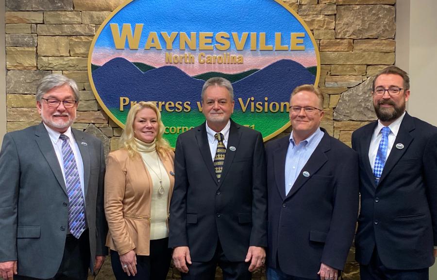 Board of Aldermen Town of Waynesville Full Board of Aldermen