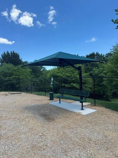 dog park shade